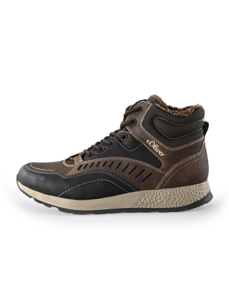 s. Oliver Schnürstiefel Braun 233597
