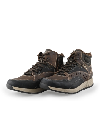 s. Oliver Schnürstiefel Braun 233597