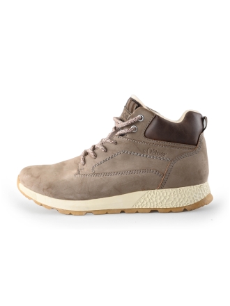 s. Oliver Hohe Sneaker Braun 233604