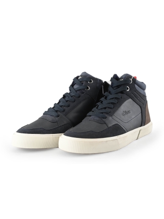 s. Oliver Hohe Sneaker Blau 233614