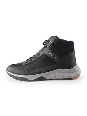 s. Oliver Hohe Sneaker Schwarz 233703