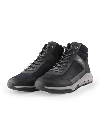 s. Oliver Hohe Sneaker Schwarz 233703