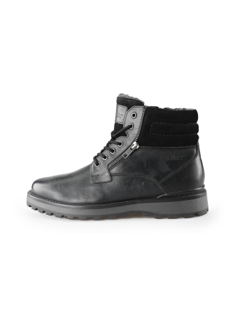 s. Oliver Schnürstiefel Schwarz 233796