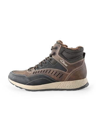 s. Oliver Schnürstiefel Braun 233797
