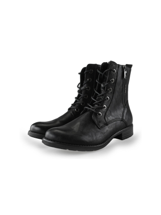 Tom Tailor Schnürstiefel Schwarz 233946