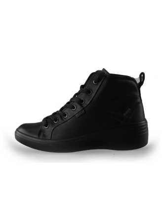 Ecco Hohe Sneaker Schwarz 234113