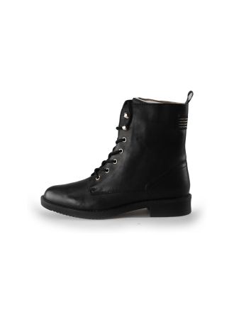 Mano Schnürstiefel Schwarz 234128