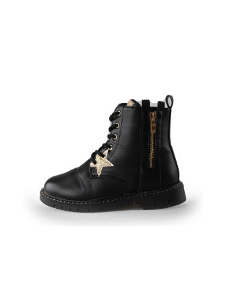 Zorina Schnürstiefel Schwarz 234217