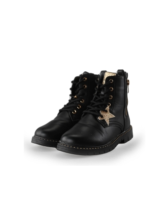 Zorina Schnürstiefel Schwarz 234217