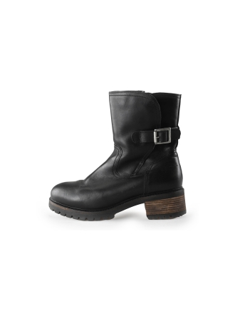 Oh My Sandals Bikerstiefel Schwarz 234441