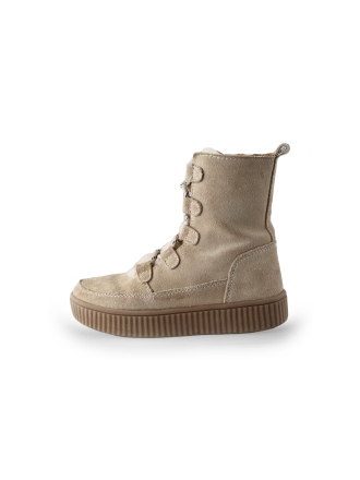 Nelson Schnürstiefel Beige 234555