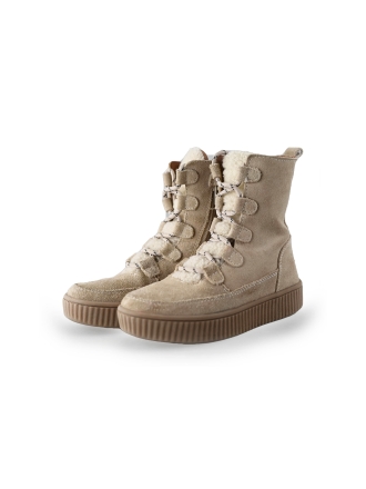 Nelson Schnürstiefel Beige 234555