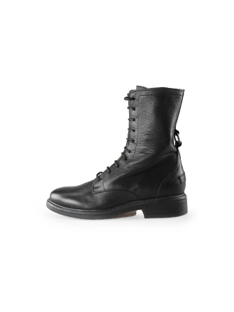 Shabbies Schnürstiefel Schwarz 234828