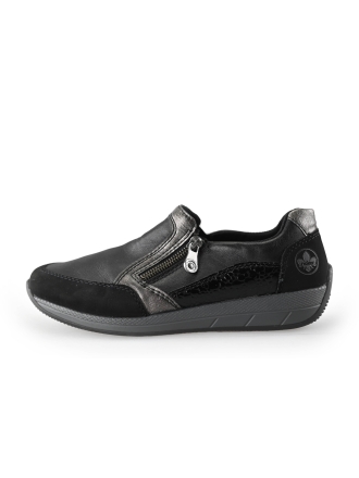 Rieker Slip-ons Schwarz 234955