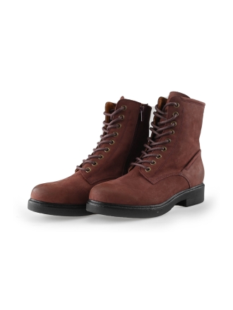 AQA Schnürstiefel Rot 234974