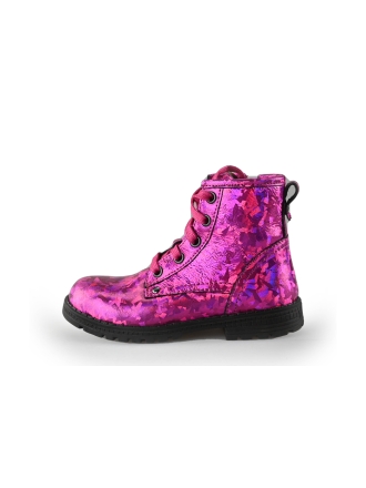 Keq Schnürstiefel Rosa 235266