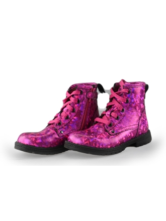 Keq Schnürstiefel Rosa 235266