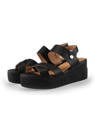 Mustang Sandalen Schwarz 235423