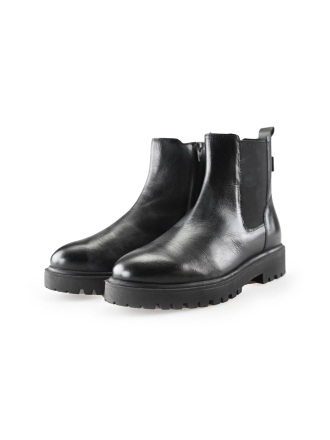 Manfield Chelsea boots Schwarz 236355