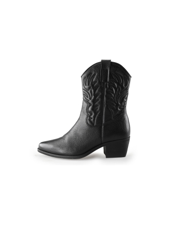 Manfield Cowboystiefel Schwarz 236377