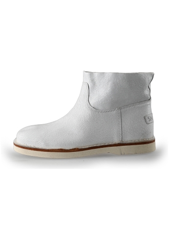 Shabbies Stiefeletten Weiß 236455