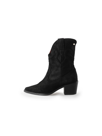 Fred de La Bretoniere Cowboystiefel Schwarz 236485