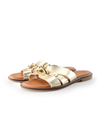 Manfield Flip-Flops Gold 236603