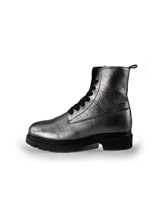 Muyters Schnürstiefel Silber 237171