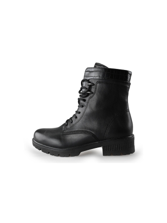 Tamaris Schnürstiefel Schwarz 237265