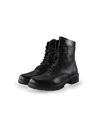 Tamaris Schnürstiefel Schwarz 237265