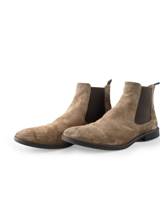 Manfield Chelsea boots Braun 237359