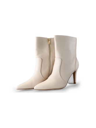 Poelman Stiefeletten Beige 237499