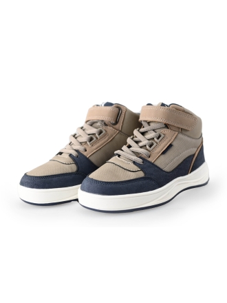 Milo & Mila Hohe Sneaker Beige 237596