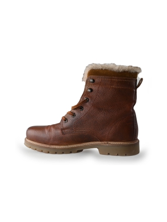 Manfield Schnürstiefel Braun 237686