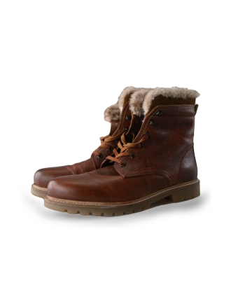 Manfield Schnürstiefel Braun 237686