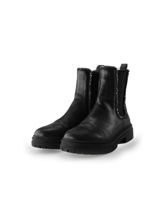Manfield Chelsea boots Schwarz 237689