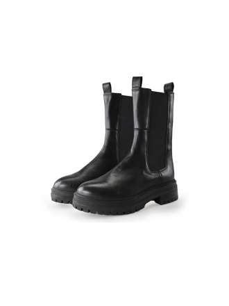 Manfield Chelsea boots Schwarz 237737