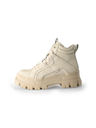 Buffalo Schnürstiefel Beige 237799