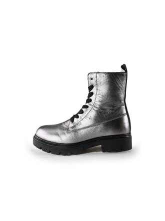 Muyters Schnürstiefel Silber 237909
