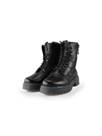 MJUS Schnürstiefel Schwarz 237918