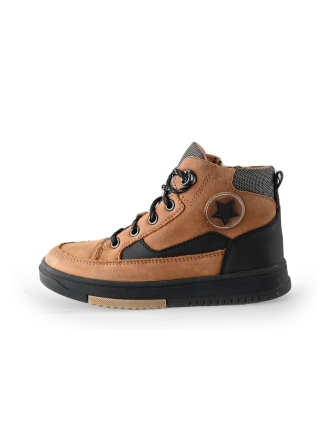 Keq Hohe Sneaker Braun 237973