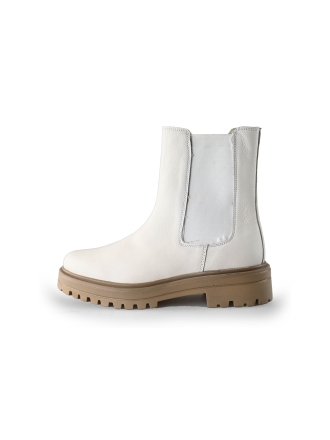 Poelman Chelsea boots Weiß 238013