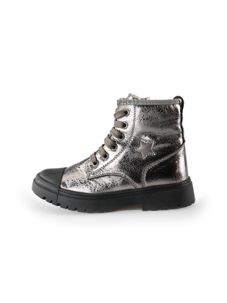 Hoes Schnürstiefel Silber 238042
