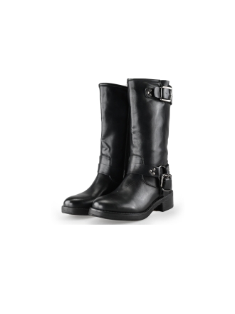 Ann Rocks Bikerstiefel Schwarz 238058
