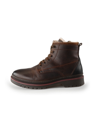 Outfielder Schnürstiefel Braun 238175