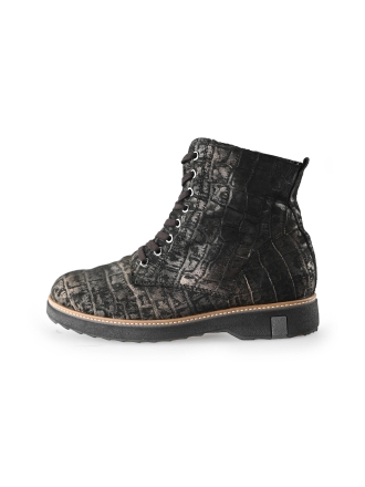 Waldlaufer Schnürstiefel Schwarz 238382