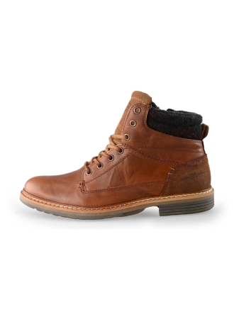 Manfield Schnürstiefel Braun 238684