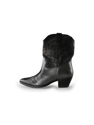Lazamani Cowboystiefel Schwarz 238701