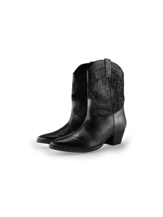 Lazamani Cowboystiefel Schwarz 238701