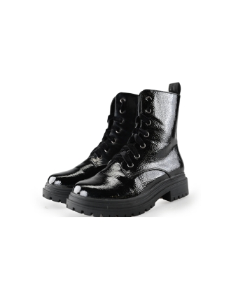 Supercracks Schnürstiefel Schwarz 238706